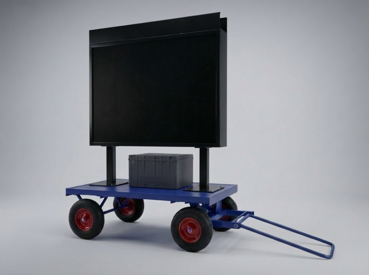 Mobile LED Screen with Video